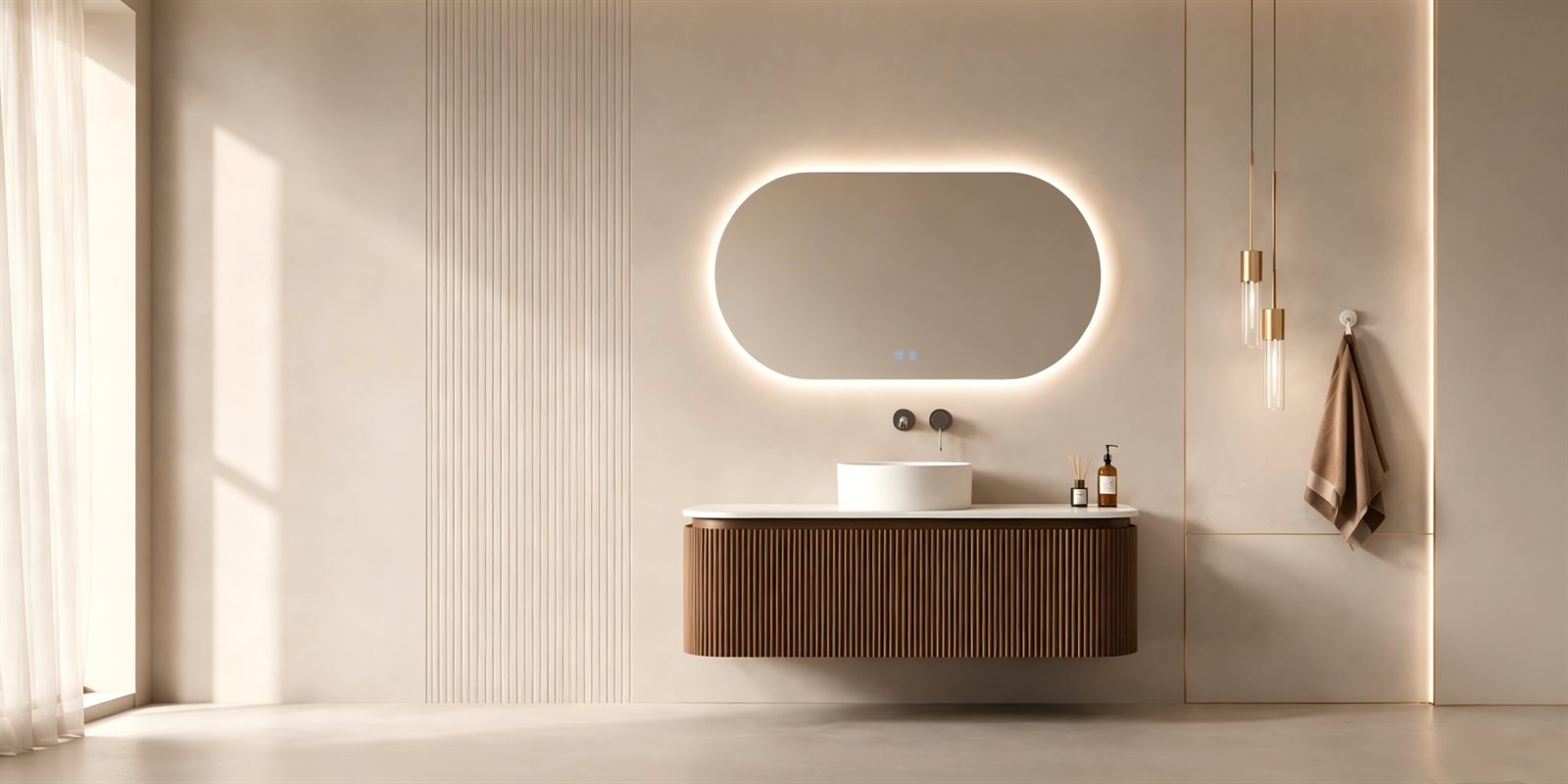 Modern home cabinet designed for growing bathroom brands