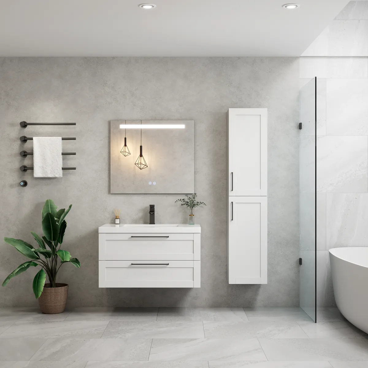 Modern Shaker Vanity