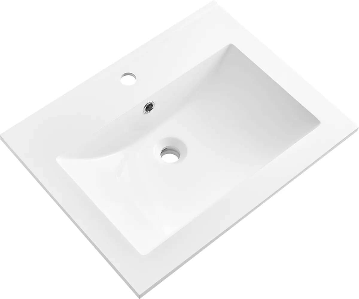LH-A800 Intergrated Polymarble Basin - 600 mm option