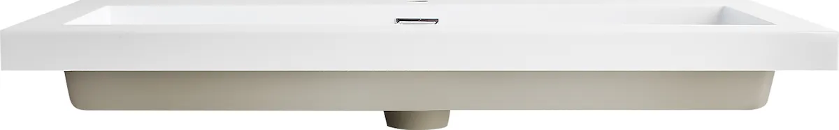 LH-F1000 Square Edge Vanity Basin with Thick Rim Design - gallery view 3